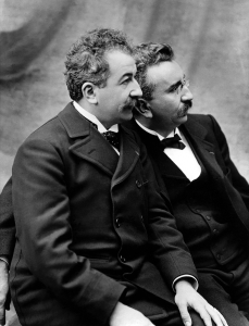 Auguste et Louis Lumière, 1895